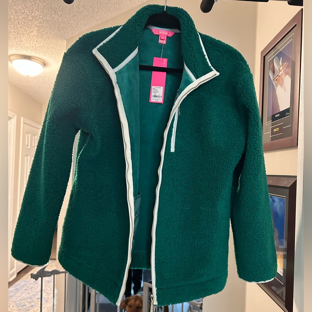 Lilly Pulitzer Joyce Sherpa Jacket
